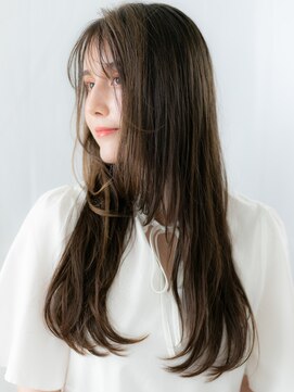 カバーヘア ブリス 大宮西口(COVER HAIR bliss) ハイライト姫カットワンカールロング//大宮20代30代