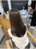 【髪質改善】黒髪美髪ストレート