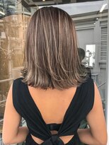 グロウ 恵比寿(grow) ハイライトカラー/ミルクティーベージュ/レイヤーカット