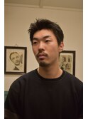 癖毛スパイキーショート