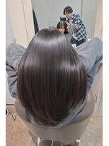 ジーナ 福岡藤崎(Zina) 艶髪ストレート プレミアム艶髪ストレート 柔らかい縮毛矯正
