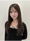ワンカールでも巻いても可愛いレイヤースタイル
