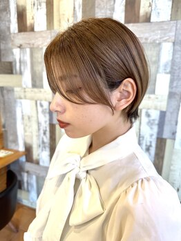 ソウソウヘアースタジオ(so/so hair studio)の写真/あなたの理想のStyleへ♪ショート&ボブのバッサリCutのオーダーの多さが何より技術の証!再現性も◎[久留米]