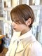 ソウソウヘアースタジオ(so/so hair studio)の写真/あなたの理想のStyleへ♪ショート&ボブのバッサリCutのオーダーの多さが何より技術の証!再現性も◎[久留米]