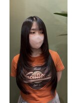 ブランチ(branch)&nbsp;【韓国風スーパーロングレイヤー×顔周りカット】