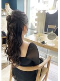 前撮り花嫁ヘアメイク