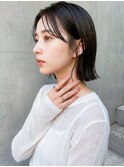 大人ショート　白髪ぼかし　 脱白髪染め　ハイライト30代40 代