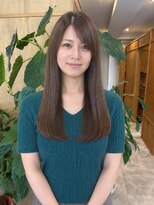 トゥーリ 大野城下大利店(tuuli) ダークショコラブラウン ナチュラルストレート