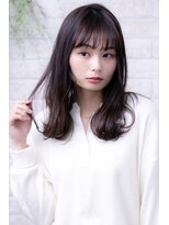 ヘアーアートシフォン 川口東口店(hair art chiffon)&nbsp;美髪ピンクブラウンカラーのエアリーロング大人レイヤー