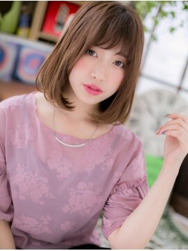 カバーヘア ブリス 戸田公園西口店(COVER HAIR bliss) ★斜めバング＆ワンカール♪大人かわいい小顔ボブディ★5