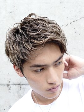 フィフス(fifth) ショートレイヤー ツーブロック くせ毛風パーマ アップバング 10