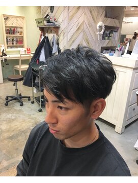 ヘアーアンドスパ エンジェイ(HAIR＆SPA enj) ツーブロックスタイル