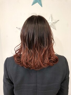 ヘアアンドメイク ムーア(Muuua) ☆黒髪卒業式☆グラデーションカラー