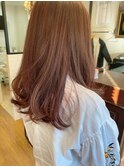 pink　brown