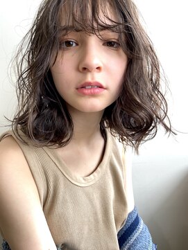 ガレージ バイ グリーン 原宿 表参道(Garage by green) 【loki】ウエットエアウェーブ