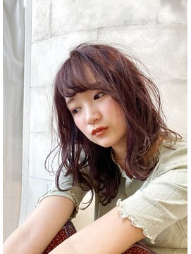 アンスール(Un Seul) ふんわりゆるウェーブ♪ミディアムボブ