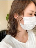 マスクに合うゆるっとパーマ dali 田中