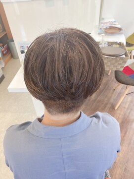 ヘアー バイ ミーズ(hair by Mii’s) ケイ素カラー チョコミントベージュ