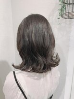 ボヌールヘア(BONHEUR HAIR) 【星川スグル】ボヌール綾瀬美容室 クビレボブ×ダークグレー