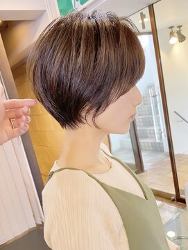 ダブル(DOUBLE) 30代40代◎大人可愛い丸みショート