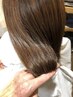 カット+艶ヘアカラー+髪質改善トリートメント￥12450
