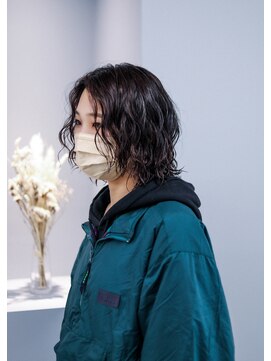 ノード(NODO) ボブ＋スパイラルパーマ