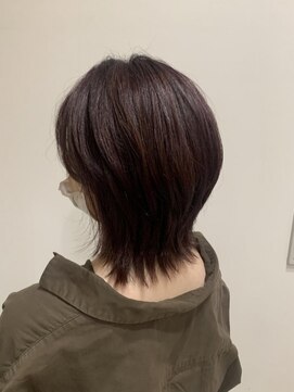 リフレアンドケア ミチ 幸町店(refre&care MICHI) 【MICHI refre店　佐藤彩】ウルフカット