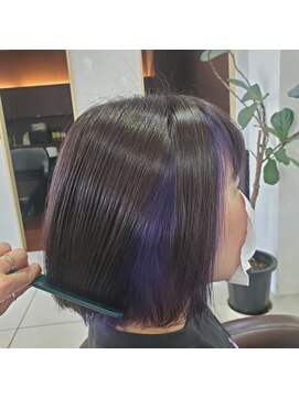 エピ(epi) 艶ボブ×インナーカラー