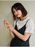 【buZonブゾン】内巻きボブゆるふわパーマ