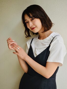 ブゾン(buZon) 【buZonブゾン】内巻きボブゆるふわパーマ