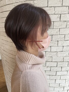 マール(marl) 【marl.】インナーカラーピンク　@30代40代50代/鈴鹿