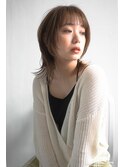 大人マッシュウルフ×マロンベージュ