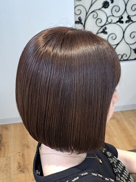 リッシュグランデ(riche GRANDE by CHANDEUR) 大人気のグレーパール♪ &ボブ♪