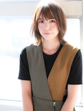 ヘアープロデュース ジェネシス(hair produce genesis) ◇genesis◇透明感を纏うセミロング×イルミナカラー