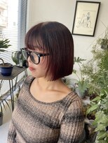 ノリト(norito)&nbsp;ラインボブ×顔まわりレイヤー
