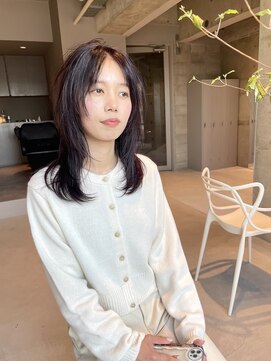 アイデンアンドティティ(IDEN AND TITY) ｛kando style｝顔周りレイヤー/濃い紫/ラベンダー/パープル