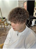 ツイストスパイラルパーマ/メンズカット/波巻きパーマ/札幌/大通