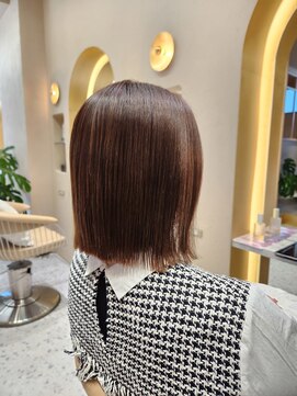 プアメリア 名古屋(Puamelia) ボブ外ハネボブくびれボブタッセルボブ切りっぱなしボブウルフ