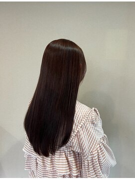 ヘアーアートミュージアム(Hair Art Museum) ピンクブランベージュ//ミディアムヘア