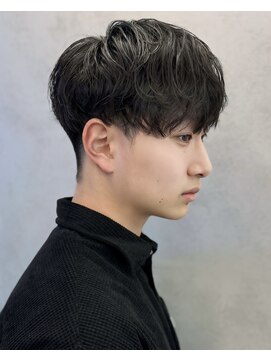 ネクストメンズ 表参道(NEXT men's) カルマパーマ/ベリーショート/ダークアッシュ/ニュアンスパーマ