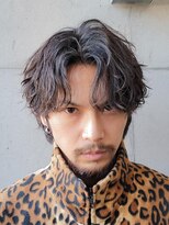 波巻きスパイラルパーマツイストスパイラルパーマウルフ名古屋栄