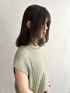 ヘア スノー(HAIR SNOW) 透明感ミルクティベージュ