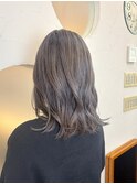 グレーカラー/ブリーチ/冬カラー/高松