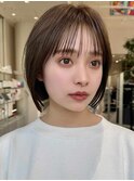 似合わせ小顔レイヤーショート_原宿/髪質改善