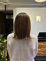 ヴァン カウンシル 王子(VAN COUNCIL)&nbsp;外ハネシルエットで可愛らしく 髪質改善ケアの冬カラー#2