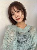 ショートボブ縮毛矯正 10代20代30代40代