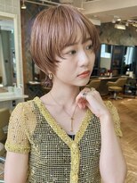 ビュートリアム 南青山(BEAUTRIUM)&nbsp;おしゃれ感抜群！顔まわりレイヤーショートウルフ　外はね