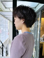 ハピネス 河原町店(Happiness) ショートカット　ニュアンスパーマ　京都美容室　進詩織