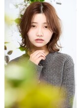 アバーブ ザ ビューティー アイランド(Above the beauty island -oizumi gakuen-) 20代30代40代50代◎ミディアム/韓国/外ハネ/ブラウン
