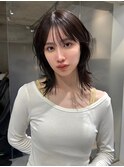 ミニウルフレイヤーカット顔周り前髪韓国ショートボブ/表参道